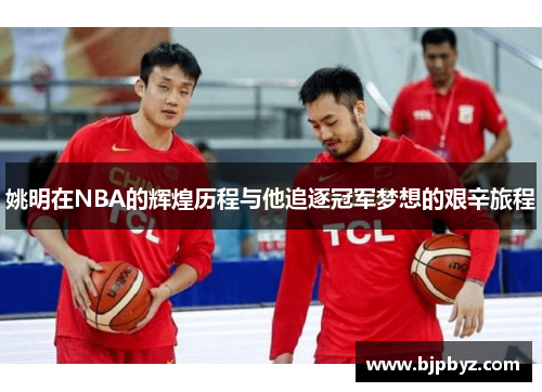 姚明在NBA的辉煌历程与他追逐冠军梦想的艰辛旅程